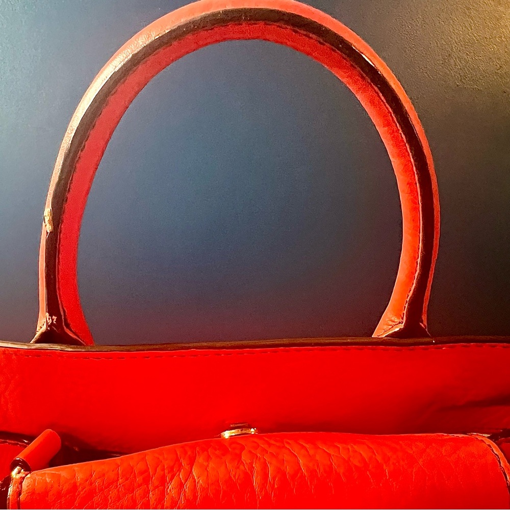 Kate Spade New York Claremont Drive Marcella Leather Tote Red ❤️‍🔥❤️‍🔥 - Picture 5 of 13